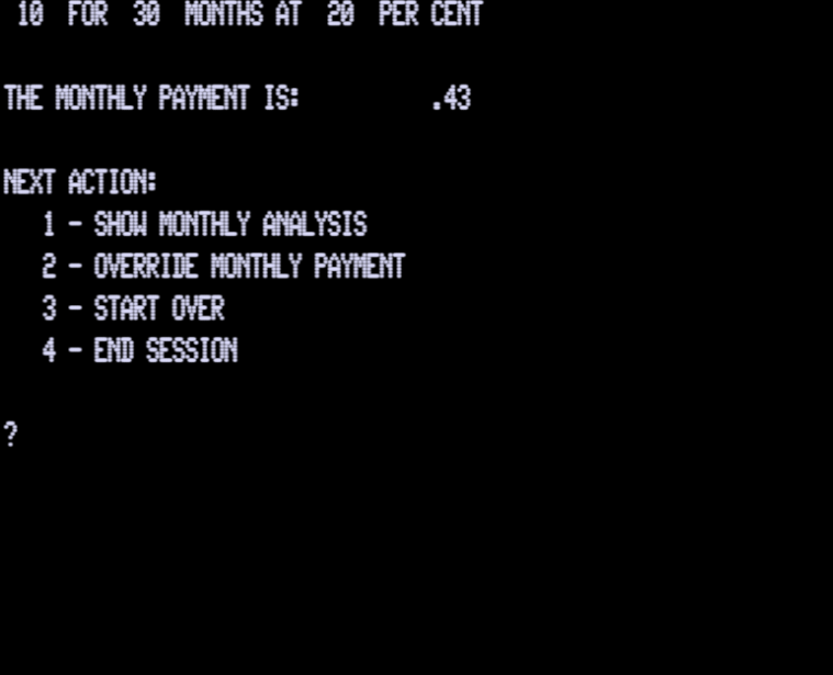 Screen shot